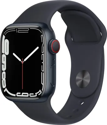 Obrázek produktu pro Apple MKHQ3FD/A Apple Watch S7 Alu 41mm Midnight (Bracelet Midnight) LTE iOS
