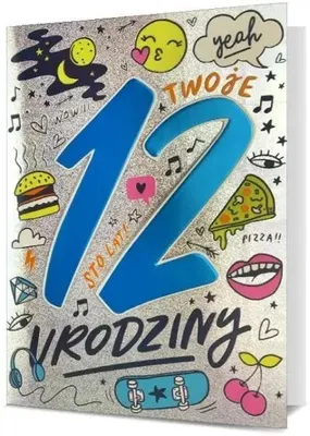 Obrázek produktu pro Karnet B6 Narozeniny 12 HM200-2458 – Pan Dragon