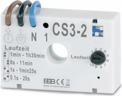 Produktbild von Elektrobock CS3-2 Nachlaufrelais Unterputz
