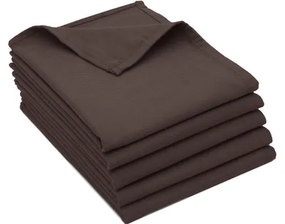 Produktbild von 5er Set Geschirrtücher, 100% Baumwolle, 50x70 cm, braun, Gastronomiequalität