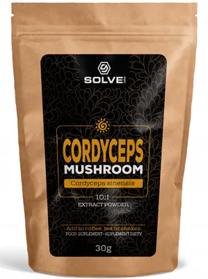 Productafbeelding van Solve Labs Cordyceps-paddestoelpoeder, 30 gram