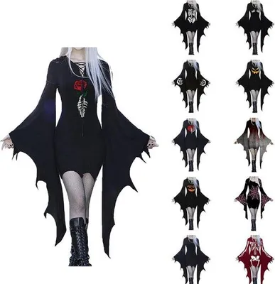 Zdjęcie produktu dla Seksowny kostium czarownicy dla kobiet – przebranie dla kobiet – strój imprezowy – kostium na imprezę nocną – strój cosplayowy dla kobiet – seksowne przebranie
