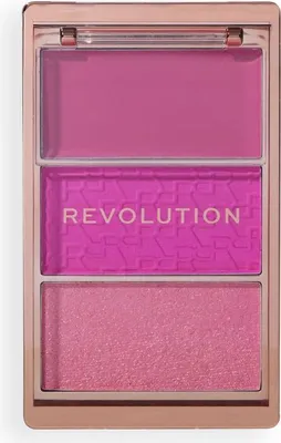 Zdjęcie produktu dla Revolution Paleta Różów do policzków Icon Hot Pink Flag