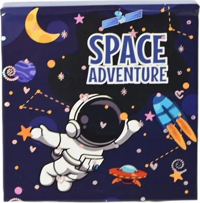 Zdjęcie produktu dla Kosmiczny Mini Notesik Dla Dzieci Pamiętniczek Astronauta Różne Kolory