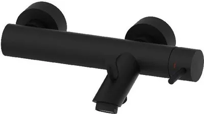 Produktbild von Paffoni Light - Badewannenarmatur, schwarz matt LIG022NO