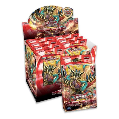 Produktbild von Konami Yu-Gi-Oh! TCG Structure Deck Revamped: Fire Kings (Reprint) Display (8) *Englische Version*