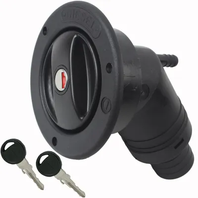 Obrázek produktu pro Víčko plnicího hrdla motorového vozidla pro karavany a lodě 40 mm černé