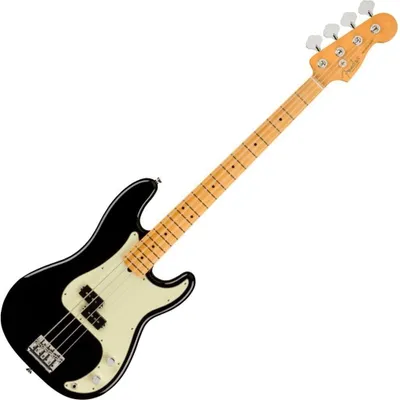 Zdjęcie produktu dla Fender American Professional II Precision Bass MN Black Bas elektryczna