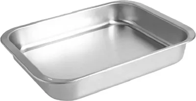 Produktbild von Ibili-iChef Backblech, Edelstahl 18/10, 39,5x28x5,7 cm, Silber
