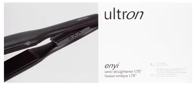 Obrázek produktu pro Ultron Enyi Ionic Straightener 1,75 Matt Black – iontová žehlička na vlasy