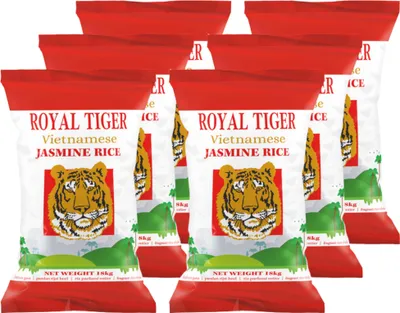 Produktbild von Royal Tiger vietnamesischer Jasminreis, 6x 18kg, Duftreis aus Vietnam