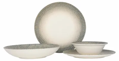 Immagine prodotto di Set di stoviglie Bonna (Large) - Sway - 24 pezzi - 6 persone - porcellana