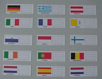 Produktbild von KOBRA 10x Länderschildchen Finnland