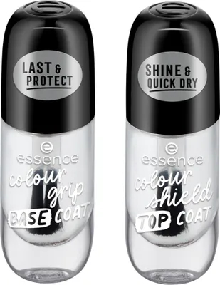 Produktbild von Essence - Set aus Colour Grip Base Coat + Colour Shield Top Coat