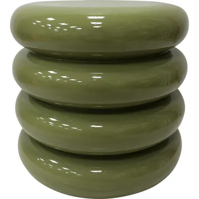 Produktbild von Lesli Living - Gartentisch Talum - Grün - Ø40x40,5cm