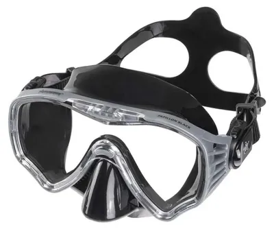 Immagine prodotto di Maschera subacquea Abysstar Papillon, colore nero, grigio, taglia unica