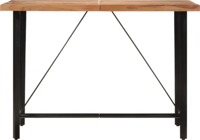 Obrázek produktu pro barový stůl vidaXL 150x70x107 cm masivní dřevo akácie a železo