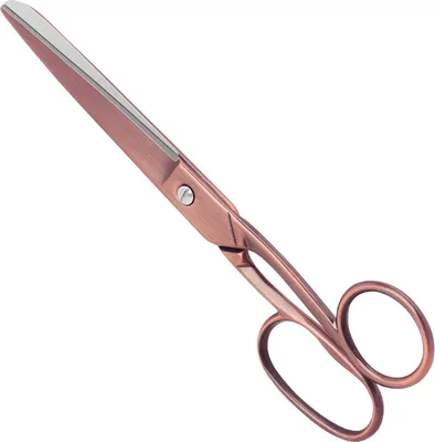 Image de Ciseaux de couture en acier inoxydable Revêtement de titane Ciseaux pour tissu Couture Bricolage 20,3 cm