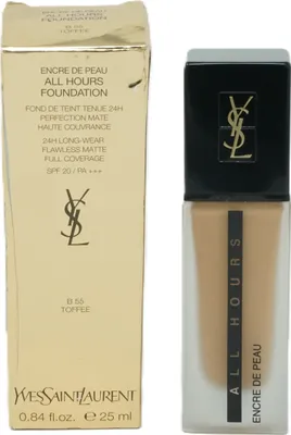 Produktbild von Yves Saint Laurent All Hours SPF20, Pumpenflasche, Flüssigkeit, B55, Toffee, Mittel, Sandhaut, Neutral
