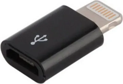 Productafbeelding van Micro-USB naar Lightning adapter - Zwart