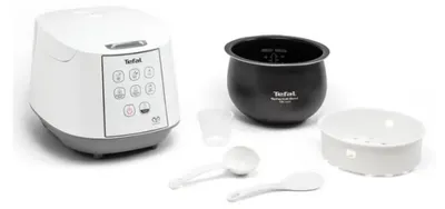 Produktbild von 1,8 l 750 w weißer reiskocher Tefal RK7321F1