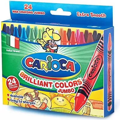 Obrázok produktu pre Carioca 42390 Voskové pastelky 24 ks
