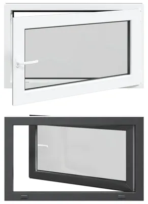 Obrázek produktu pro vidaXL Okno do sklepa s otvíráním a otáčením, model RISOR, rozměry 100 x 70 cm