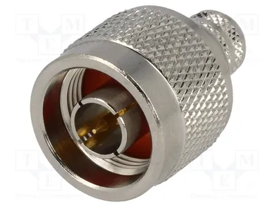 Obrázok produktu pre 1x priamý konektor KX4, RG213, RG393, typ N, samica, 50 Ω, pozlátený, model N1121A1-NT3G-7-50, konektor N