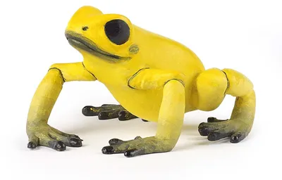 Image de Figurine de jeu Papo Grenouille jaune équatoriale