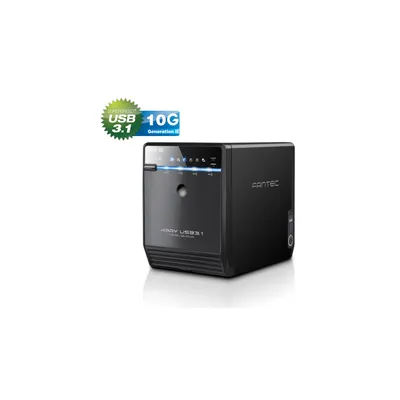 Obrázok produktu pre FANTEC QB-35U31 - 3.5 Zoll - SATA - Serial ATA II - Serial ATA III - 10 Gbit/s - Schwarz - 1 Lüfter - 8 cm