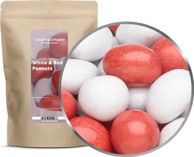 Produktbild von WHITE & RED PEANUTS ZIP Beutel 750g