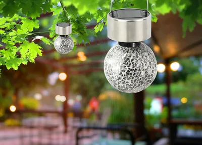 Produktbild von GLOBO 33056 Solarleuchte Edelstahl, LED