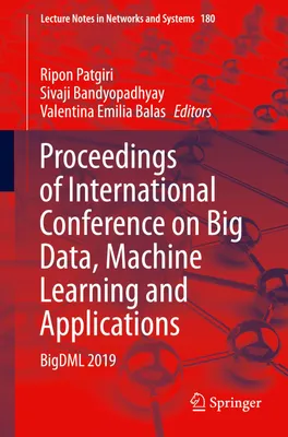 Obrázek produktu pro Proceedings of International Conference on Big Data, Machine Learning and Applications