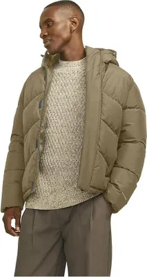 Produktbild von Jack & Jones World Puffer Jacke Beige S Herren Beige S