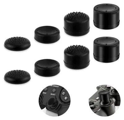 Obrázek produktu pro 8 silikonových krytek na páčky (joysticků) pro ovladače