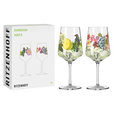 Produktbild von Sommertau Aperitifglas-Set #5, #6 Von Olaf Hajek