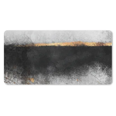 Produktbild von MuchoWow® Mauspad Mousepad Gold - Abstrakt - Luxus 60x30 cm - Mousepads - Maus Mat - Pad - Mausunterlage - Nachhaltig