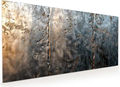 Produktbild von Küchenrückwand Spritzschutz Glas mit Motiv Metalltextur 40 x 40 cm