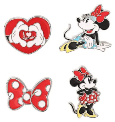 Obrázok produktu pre Sada štyroch odznakov s motívom Disney Minnie