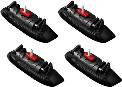 Produktbild von Yakima Montagekit kompatibel mit Yamaha für Honda für Suzuki Motorräder Schwarz