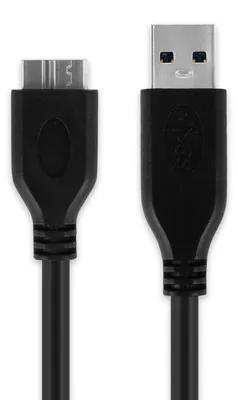 Immagine prodotto di CELLONIC Cavo Micro USB 3.0 compatibile con Netgear AirCard 810 / AirCard 810S cavetto USB 1A per router, 1m in PVC nero per ricarica modem hotspot