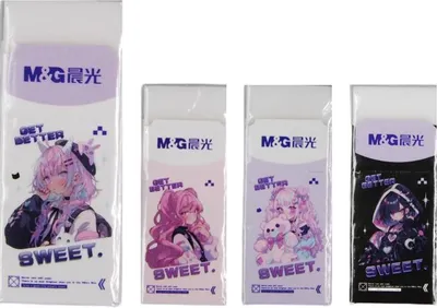 Produktbild von Heart Lepas Anime M&G MIX Bleistiftradierer