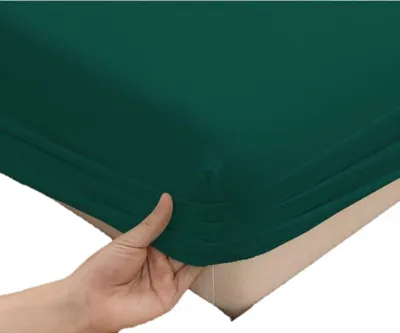 Obrázok produktu pre JERSEY prestieradlo s gumičkou 180x200 Tmavo zelená