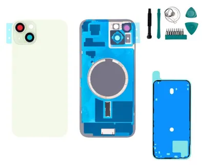 Produktbild von iPhone 15 Plus Backcover Grün - Set