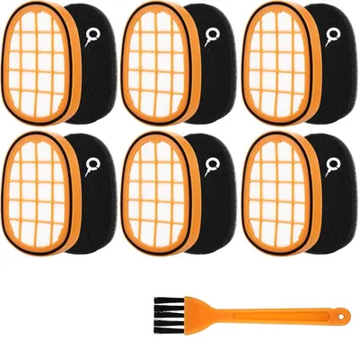 6 Staubsaugerfilter für SpeedPro Max, Ersatz FC5005/01