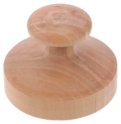 Produktbild von Holz Teigpresse Rund 6 cm für Tortillas und Fladenbrote