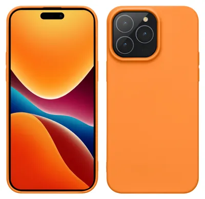 Produktbild von kwmobile Hülle für das iPhone 14 Pro Max Hülle - weiche und schlanke TPU Silikon Handyhülle - stoßabsorbierendes flexibles Case - kabelloses Laden -