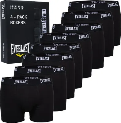 Immagine prodotto di Everlast 8-Pack - Boxer in cotone da uomo, pantaloni da uomo, Xxl