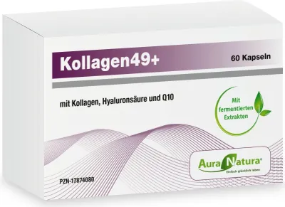 Produktbild von Kollagen49+ Komplex von Aura Natura® - für Haut, Gelenke & Anti-Aging