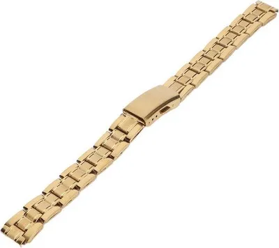 Immagine prodotto di Cinturino per orologio da polso in acciaio inossidabile, color oro, regolabile